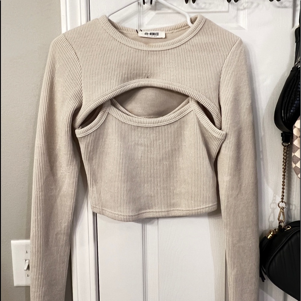 Two Piece Cropped Top